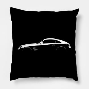 Chrysler Crossfire Silhouette Pillow