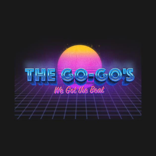 we got the beat the go go - sunset vaporwave style by Mudoroth