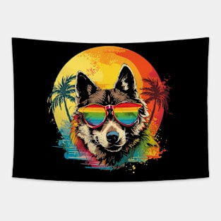 cool wolf Tapestry