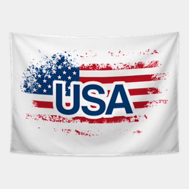 Usa Tapestry by Ayesha