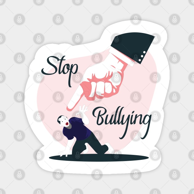 Stop bullying Magnet by PG