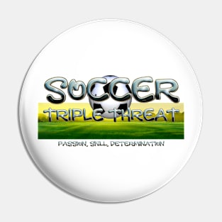 Soccer Triple Pin