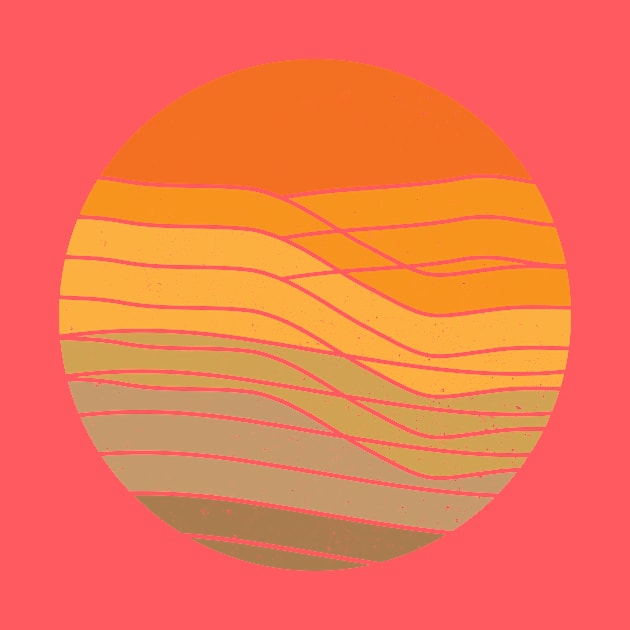 Sunset Waves by Vanphirst