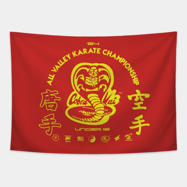 Cobra Kai 2 Tapestry by Sharkshock