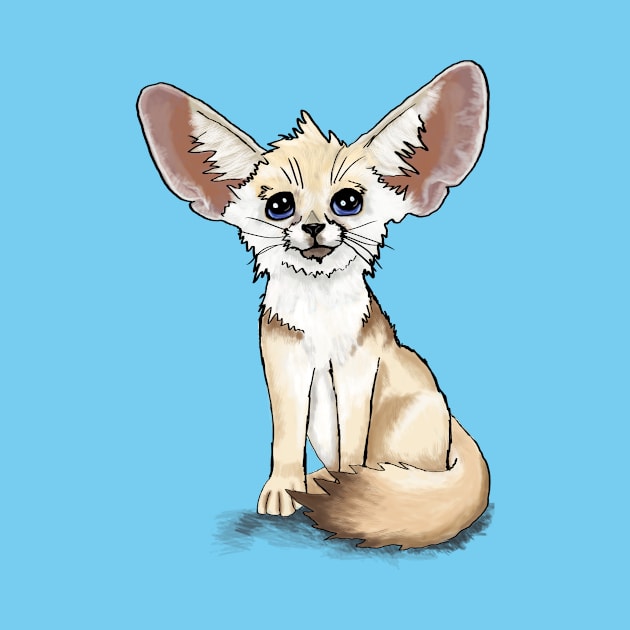 Fennec fox by Ruby024