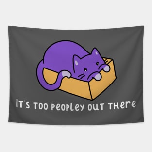 Too Peopley Tapestry