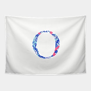 Omicron Tropical Letter Tapestry