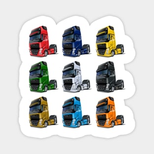 Cartoon truck Magnet