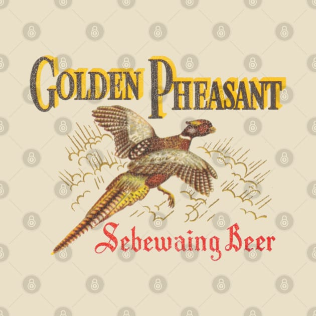 Golden Pleasant Sebewaing Beer Retro Defunct Breweriana by darklordpug