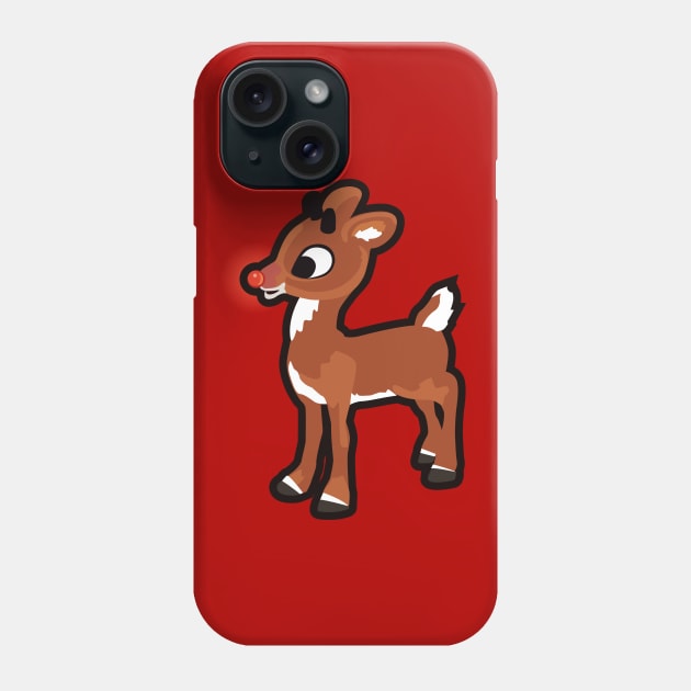 Rudolph Phone Case by LaughingDevil