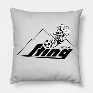 Defunct Salt Lake Sting Soccer 1990 Pillow