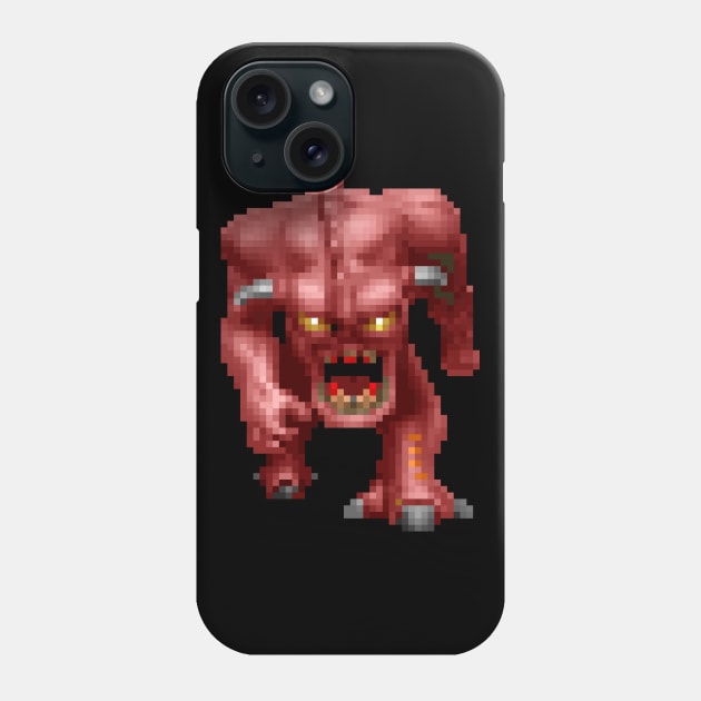 Pinky Phone Case by RetroPixelWorld