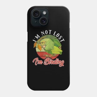 endemic nesting birdwatching biologist binocular Phone Case