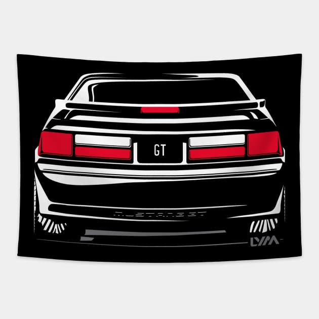 Foxbody Ford Mustang GT 5.0 Tapestry by LYM Clothing