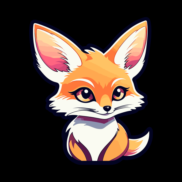 Fennec Fox Illustration by FluffigerSchuh