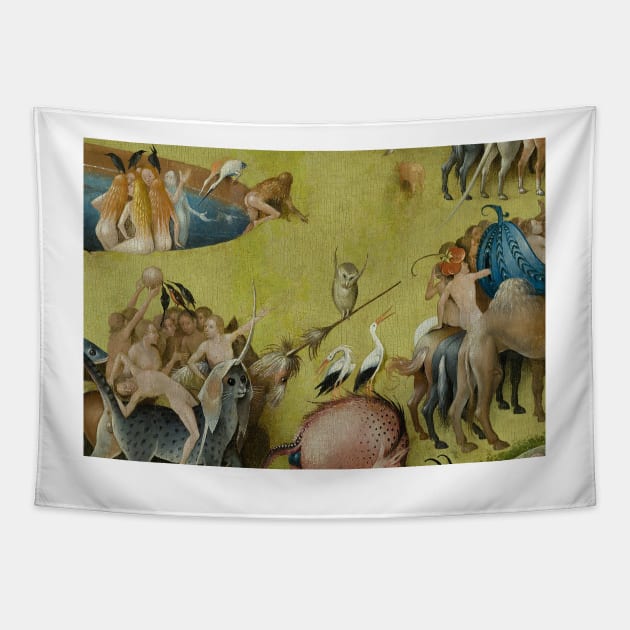 The Garden of Earthly Delights detail - Hieronymus Bosch Tapestry by themasters