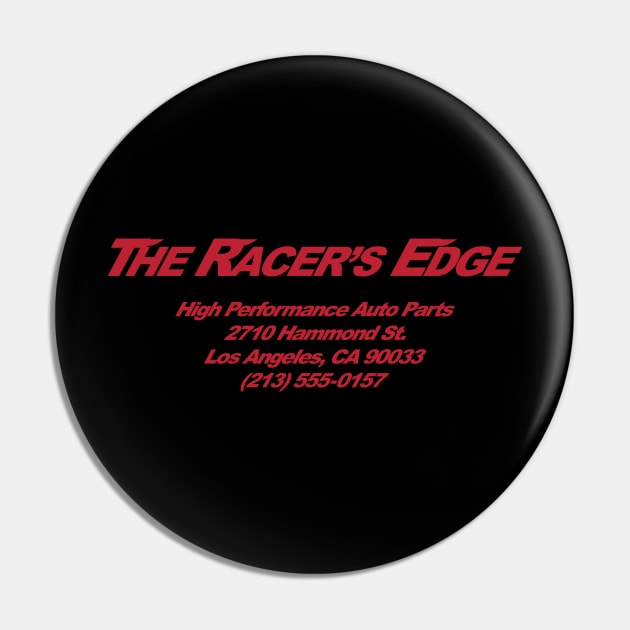 The Racer's Edge V1 (Red) Pin by TonieTee