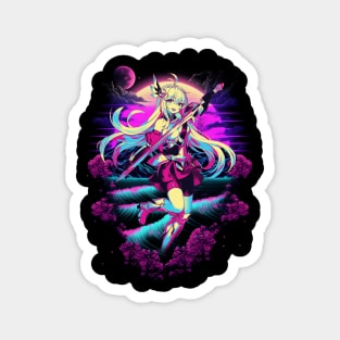 SoulReaver's Calling SoulWorkers Anime-Inspired Tee Magnet