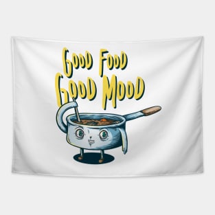 Good Food, Good Mood Tapestry