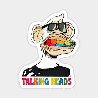 Talking Heads ••• Original Retro Fan Artwork Magnet