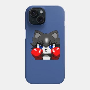 BOXING BLACK CAT Phone Case