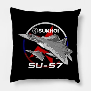 Sukhoi SU-57 Fighterjet Pillow