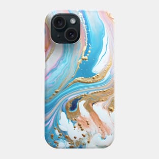 Rainbow Marble Crush Phone Case