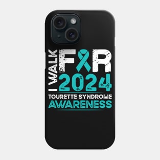 Tourette Syndrome Awareness 2024 Walk Phone Case