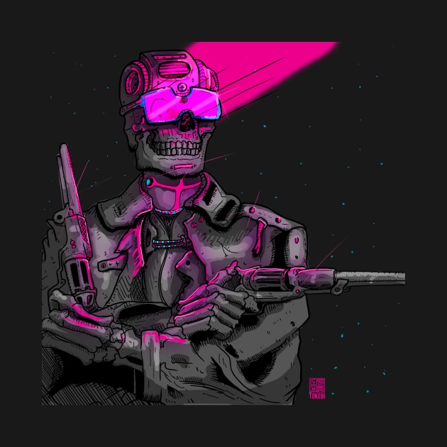 Gunman Skull by TOKEBI