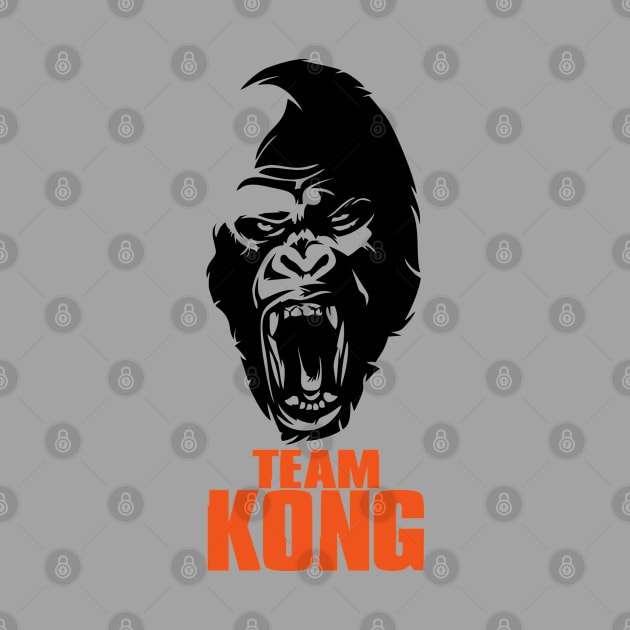 Godzilla vs Kong - Official Team Kong Neon by Pannolinno