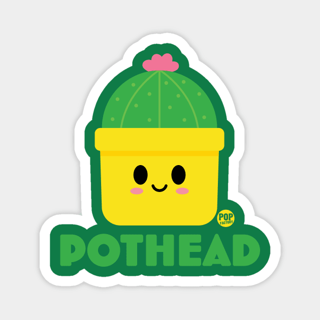 POTHEAD Magnet by toddgoldmanart