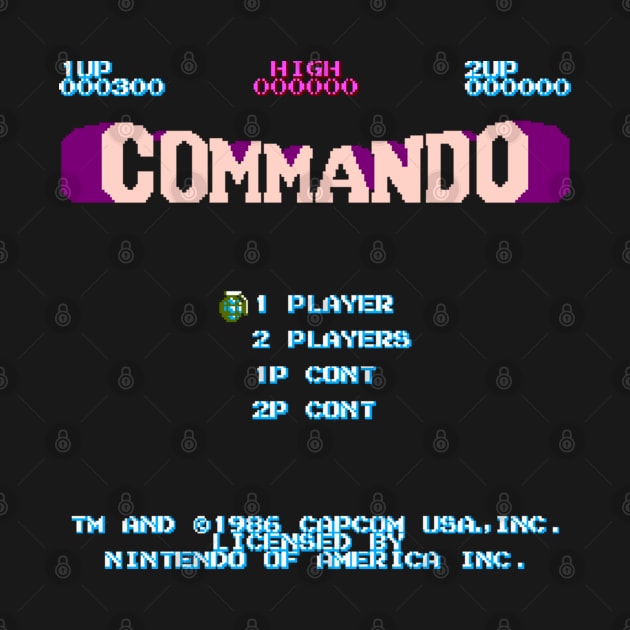 Mod.1 Arcade Commando Video Game by parashop