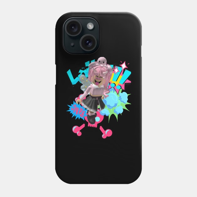 Aesthetic roblox girl sweet gothic essentia Phone Case by Tianna Bahringer