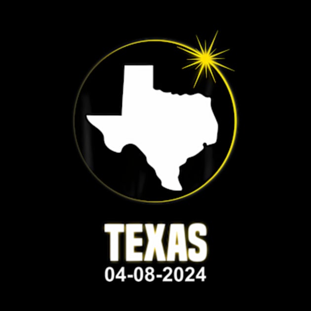 Solar Eclipse 2024 Texas State Total Solar Eclipse by Diana-Arts-C