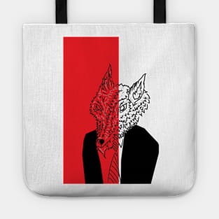 Wolf in Men's Clothing 1 Tote