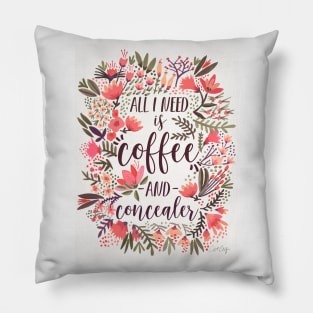 vintage coffee Pillow