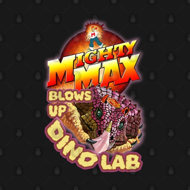 Mighty Max Blows Up Dino Lab by The Dark Vestiary