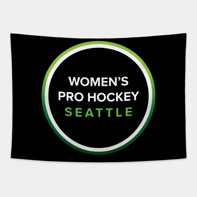 Women's Pro Hockey Seattle Logo Tapestry by Womens Pro Hockey Seattle