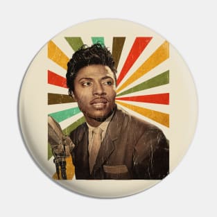 Retro Little Richard Pin