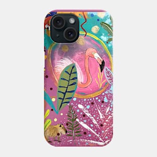 Flamingo Dance Phone Case