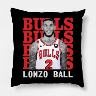 Chicago Bulls Lonzo Ball Pillow