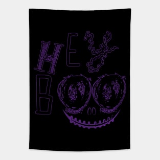 Hey Boo This is Some Boo Sheet Halloween Spooky Tapestry