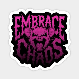 Possum Embrace Chaos, 90s Inspired Magnet