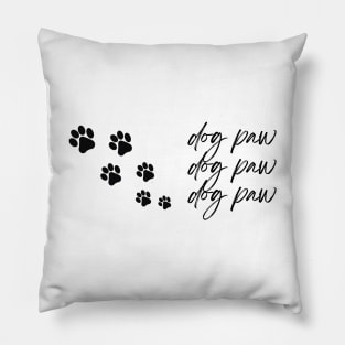 Dog Paw Pillow