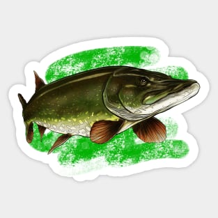 Pike Fishing Stickers for Sale