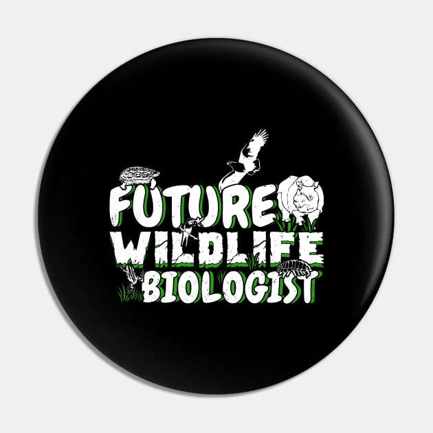 Animal Biology Future Wildlife Biologist Gift Pin by Dolde08