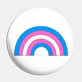 Transgender Rainbow Pin