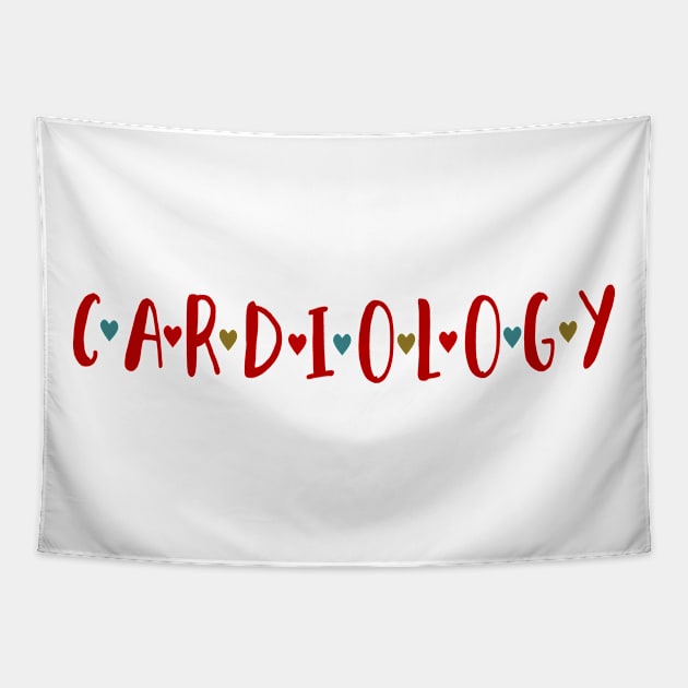 Cardiology Tapestry by GR-ART