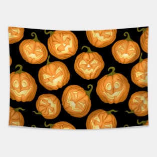 Halloween pumpkins Tapestry