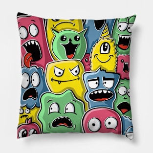 Little Monsters Pillow